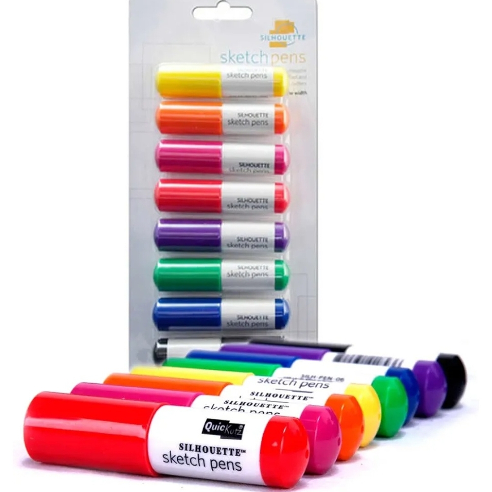 48 Silhouette Sketch Pens Set